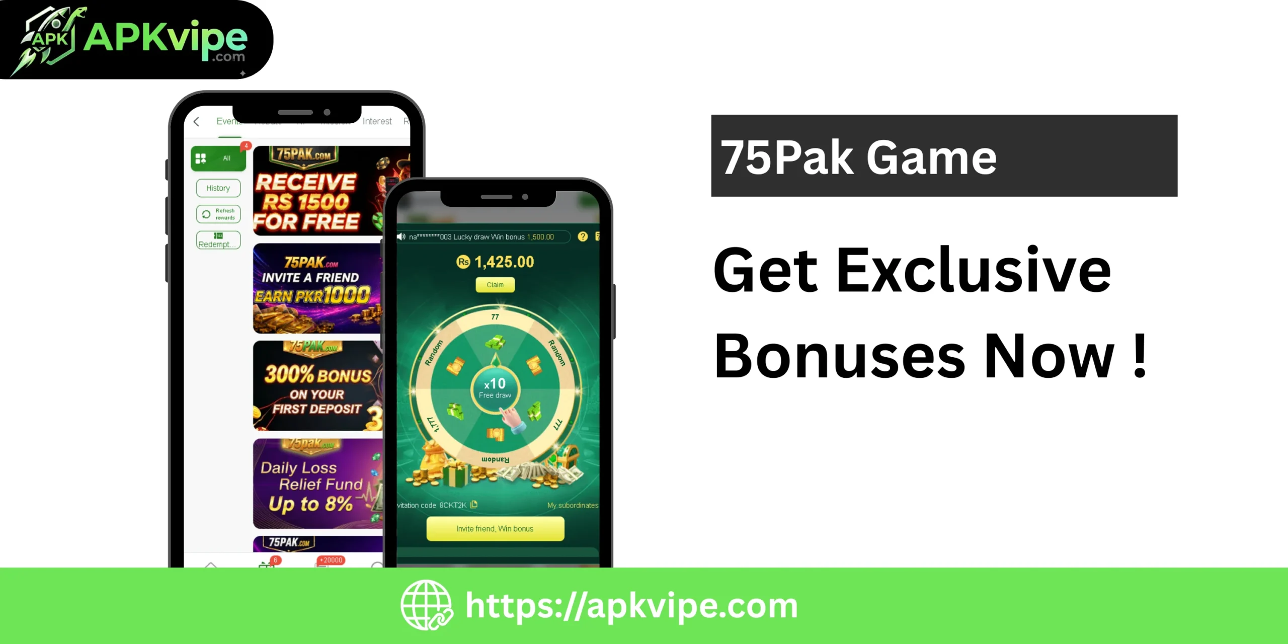 75Pak Game Official APK Download | Best Online Earning App 3